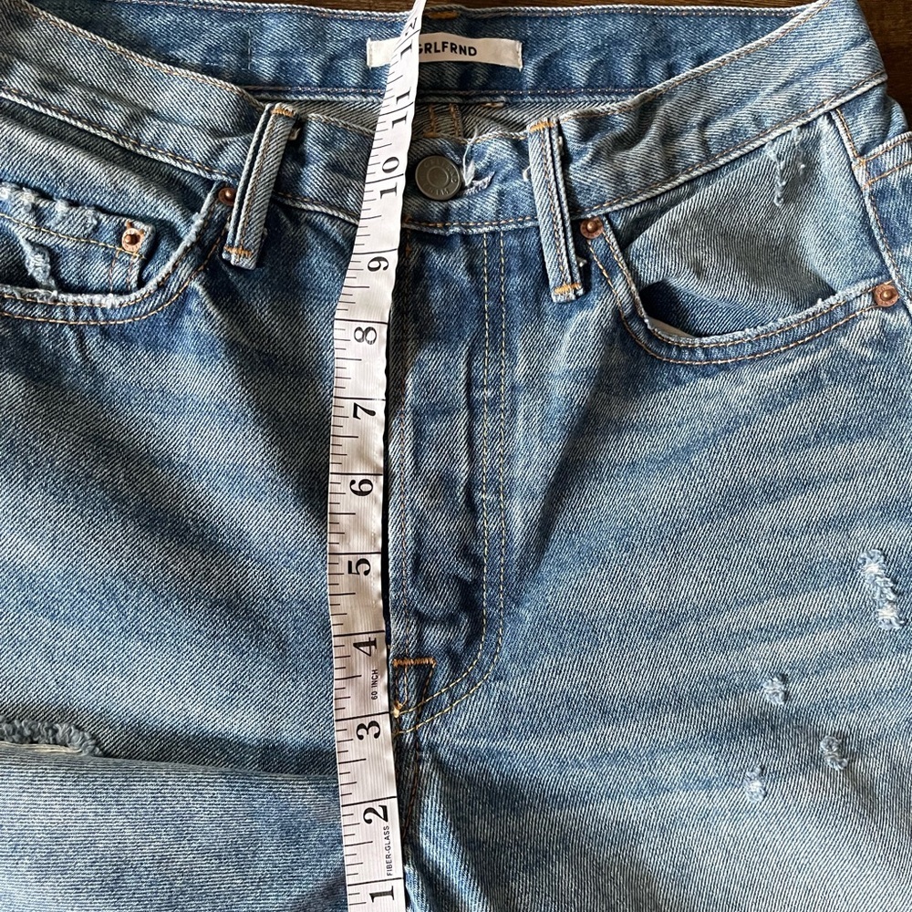 GRLFRND Jeans Karolina High Rise Jean size 26 in a little more love distressed - Picture 14 of 16